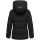 Marikoo Kuscheltatze Damen Winter Steppjacke N077 Schwarz-Größe XL - Gr. 42