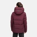 Marikoo Kuscheltatze Damen Winter Steppjacke N077 Wine-Größe M - Gr. 38
