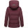 Marikoo Kuscheltatze Damen Winter Steppjacke N077 Wine-Größe L - Gr. 40