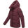 Marikoo Kuscheltatze Damen Winter Steppjacke N077 Wine-Größe XL - Gr. 42