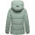 Marikoo Kuscheltatze Damen Winter Steppjacke N077 Smokey Mint-Größe L - Gr. 40