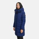 Navahoo Mondnebel Damen Winter Steppmantel N083 Navy Größe XS - Gr. 36