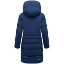 Navahoo Mondnebel Damen Winter Steppmantel N083 Navy Größe XS - Gr. 36