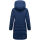 Navahoo Mondnebel Damen Winter Steppmantel N083 Navy Größe XS - Gr. 36