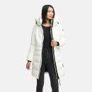 Navahoo Mondnebel Damen Winter Steppmantel N083 Offwhite Größe M - Gr. 38