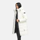 Navahoo Mondnebel Damen Winter Steppmantel N083 Offwhite Größe M - Gr. 38