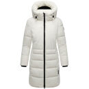 Navahoo Mondnebel Damen Winter Steppmantel N083 Offwhite Größe M - Gr. 38