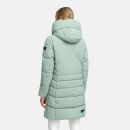 Navahoo Mondnebel Damen Winter Steppmantel N083 Smokey MInt Größe XS - Gr. 36