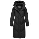 Marikoo Teonaa Damen Winter Steppmantel N101 Schwarz Größe M - Gr. 38