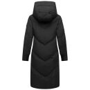 Marikoo Teonaa Damen Winter Steppmantel N101 Schwarz Größe M - Gr. 38