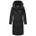 Marikoo Teonaa Damen Winter Steppmantel N101 Schwarz Größe M - Gr. 38