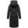 Marikoo Teonaa Damen Winter Steppmantel N101 Schwarz Größe M - Gr. 38