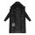 Marikoo Teonaa Steppmantel N101 Schwarz Größe XXXXL - Gr. 48