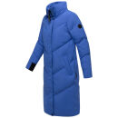 Marikoo Teonaa Damen Winter Steppmantel N101 Galaxy Blue Größe M - Gr. 38