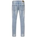 Indicode Ingianluca Herren Jeans Hose B796 Icy Blue-W38-L34 in