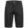 A. Salvarini Herren Leinen Shorts kurze Hose AS-408 Schwarz Größe W29
