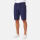 A. Salvarini Herren Leinen Shorts kurze Hose AS-408 Dunkelblau Größe W31
