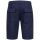 A. Salvarini Herren Leinen Shorts kurze Hose AS-408 Dunkelblau Größe W31