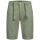 A. Salvarini Herren Leinen Shorts kurze Hose AS-408 Olive Größe W29