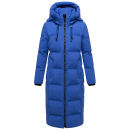 Marikoo Tikoraa Damen Winter Steppmantel N102 Galaxy Blue-Größe S - Gr. 36
