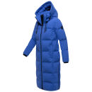 Marikoo Tikoraa Damen Winter Steppmantel N102 Galaxy Blue-Größe S - Gr. 36