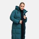 Marikoo Tikoraa Damen Winter Steppmantel N102 Ocean Green-Größe M - Gr. 38