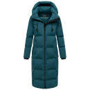 Marikoo Tikoraa Damen Winter Steppmantel N102 Ocean Green-Größe M - Gr. 38