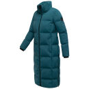 Marikoo Tikoraa Damen Winter Steppmantel N102 Ocean Green-Größe M - Gr. 38