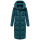 Marikoo Tikoraa Damen Winter Steppmantel N102 Ocean Green-Größe M - Gr. 38