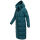 Marikoo Tikoraa Damen Winter Steppmantel N102 Ocean Green-Größe M - Gr. 38