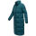 Marikoo Tikoraa Damen Winter Steppmantel N102 Ocean Green-Größe M - Gr. 38
