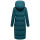 Marikoo Tikoraa Damen Winter Steppmantel N102 Ocean Green-Größe M - Gr. 38