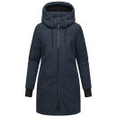 Navahoo Winterzart Damen Winterparka N109 Navy Größe S - Gr. 36