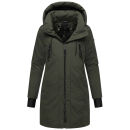 Navahoo Winterzart Damen Winterparka N109 Dark Olive Größe XL - Gr. 42