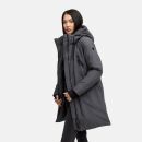 Navahoo Winterzart Damen Winterparka N109 Anthrazit Größe XL - Gr. 42