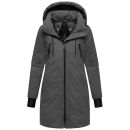 Navahoo Winterzart Damen Winterparka N109 Anthrazit Größe XL - Gr. 42