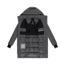 Navahoo Winterzart Damen Winterparka N109 Anthrazit Größe XL - Gr. 42