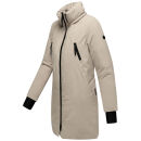 Navahoo Winterzart Damen Winterparka N109 Light Taupe Größe M - Gr. 38