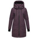 Navahoo Winterzart Damen Winterparka N109 Dusty Plum Größe XXL - Gr. 44