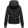 Marikoo Yukanii Damen Winterjacke Steppjacke kurz N114 Schwarz-Größe XL - Gr. 42