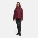 Marikoo Yukanii Damen Winterjacke Steppjacke kurz N114 Wine-Größe XS - Gr. 34
