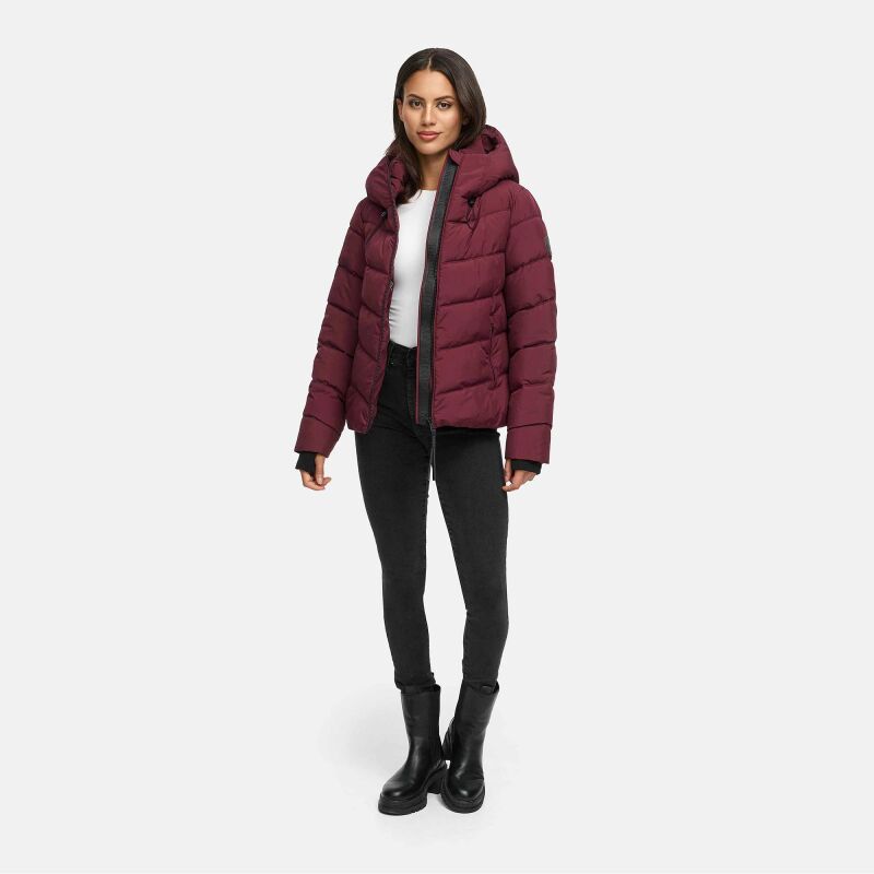 Marikoo Yukanii XVI Steppjacke N114 Wine-Größe S - Gr. 36