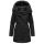 Navahoo Winterprinzessin Damen Herbst Winter Jacke N108 Schwarz Größe M - Gr. 38