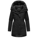 Navahoo Winterprinzessin Damen Herbst Winter Jacke N108 Schwarz Größe L - Gr. 40