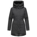Navahoo Winterprinzessin Damen Herbst Winter Jacke N108 Anthrazit Größe M - Gr. 38
