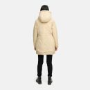 Navahoo Winterprinzessin Damen Herbst Winter Jacke N108 Beige Größe XXXL - Gr. 46
