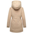 Navahoo Winterprinzessin Damen Herbst Winter Jacke N108 Beige Größe XXXL - Gr. 46