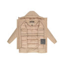 Navahoo Winterprinzessin Damen Herbst Winter Jacke N108 Beige Größe XXXL - Gr. 46