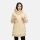 Navahoo Winterprinzessin Damen Herbst Winter Jacke N108 Beige Größe XXXL - Gr. 46