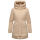 Navahoo Winterprinzessin Damen Herbst Winter Jacke N108 Beige Größe XXXL - Gr. 46